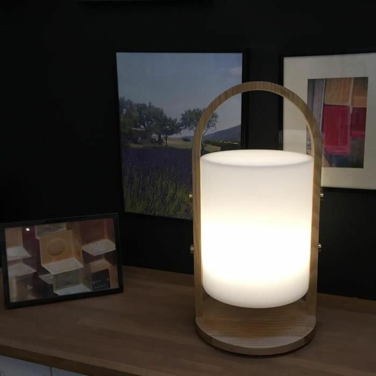 Stolní lampa Lumisky Bílý